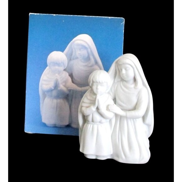 Avon Nativity Collectibles Children in Prayer Figurine Vintage 1991 Figurine - Picture 1 of 8